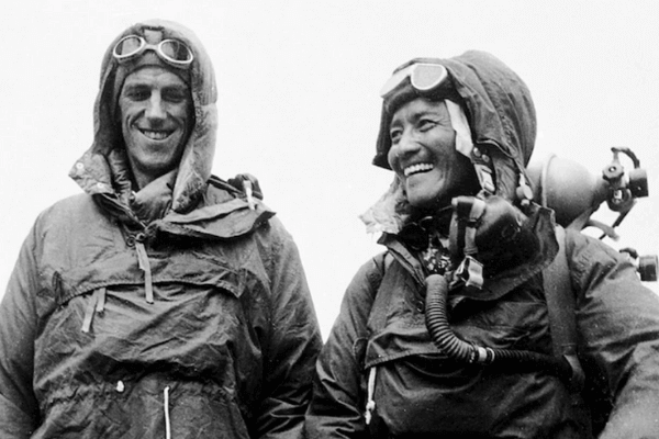 Sir Edmud Hilary and Tenzing Norgay sherpa
